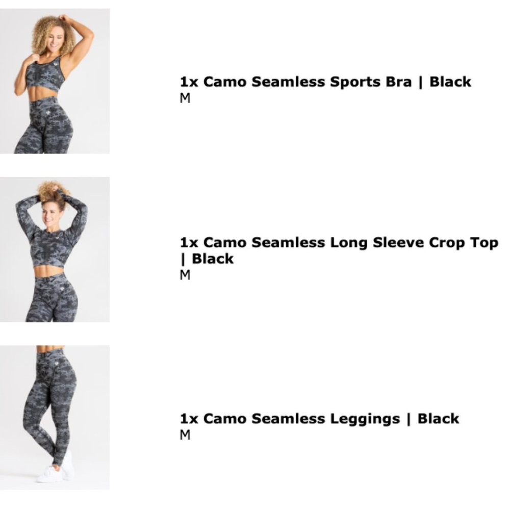 Women's Best Wear Camo Seamless Set